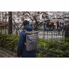 Immagine di Zaino portacomputer 15.6" Exactive Young impermeabile in TPU colore grigio