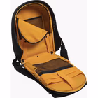 Immagine di Zaino portacomputer 15.6" Exactive in poliestere riciclato RPET colore nero