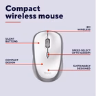Immagine di TRUST MOUSE WIRELESS SILENZIOSO - 1600DPI - PLASTICA RIC 25513
