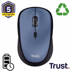 Immagine di TRUST MOUSE WIRELESS SILENZIOSO - 1600DPI - PLASTICA RIC 25514