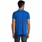 Immagine di Polo manica corta SOL'S PASADENA UOMO colore blu royal/bianco taglia M