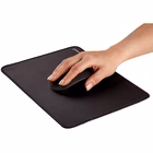 Immagine di Tappetino mouse FELLOWES Breyta XL con microban colore nero