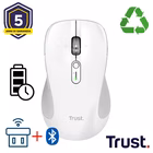 Immagine di TRUST MOUSE WIRELESS MULTICONNECT 2x BT + WL 2,4GHZ CON 25674