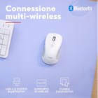 Immagine di TRUST MOUSE WIRELESS MULTICONNECT 2x BT + WL 2,4GHZ CON 25674