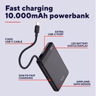 Immagine di Power bank TRUST POWERBANK 10.000MAH - CAVO USB-C PD 20W + 1 USB-C 25880