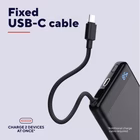 Immagine di Power bank TRUST POWERBANK 10.000MAH - CAVO USB-C PD 20W + 1 USB-C 25880