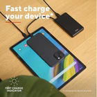 Immagine di Power bank TRUST POWERBANK 10.000MAH - CAVO USB-C PD 20W + 1 USB-C 25880