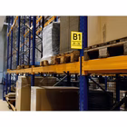 Immagine di Cartello da corsia magnetico DURABLE a bandiera A5 verticale colore trasparente