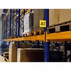 Immagine di Cartello da corsia adesivo DURABLE a bandiera cm 14,9x14,9 colore trasparente