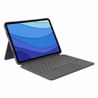 Immagine di Cover n.d. grigio LOGITECH Combo Touch iPad Pro 11" layout spagnolo 920-010145
