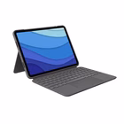 Immagine di Cover n.d. grigio LOGITECH Combo Touch iPad Pro 11" layout spagnolo 920-010145