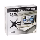 Immagine di Braccio a muro a 3 snodi tv 50