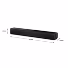 Immagine di Soundbar 120 Nero SHARP Soundbar 2.0 HT-SB121 HT-SB121