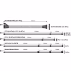 Immagine di Alimentatore per PC 850 w PRODOTTI BULK Alimentatore Modulare 850watt certificato Core FAL851TPM