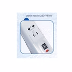 Immagine di Asciugacapelli elettrico da parete MEDIAL YUL TUBO in abs con tubo colore bianco