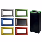 Immagine di Cornice in metallo MEDIAL per BOB COLOR 42 litri colore grigio