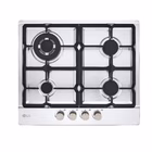 Immagine di Piano cottura gas acciaio inox Grigio LG ELECTRONICS CBGZ2414S