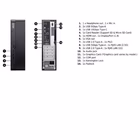 Immagine di Pc Desktop 16.00000 windows 11 pro intel core i7 1000GB MSI PRO DP80 A14G-001EU 00-B20821-001