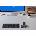 Immagine di Poggiapolsi slim duo gel grigio