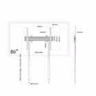Immagine di Staffa vesa con scarico a terra