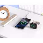 Immagine di CONCEPTRONIC CARICATORE WIRELESS Qi2 MAGNETICO PIEGHEVOLE 2-in- GORGON04W