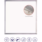 Immagine di Bacheca vetrina magnetica bianca per esterni cm 53x70