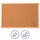 Immagine di Bacheca in sughero 80x60 cm