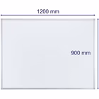 Immagine di Lavagna magnetica cancellabile antimicrobica 120x90 cm