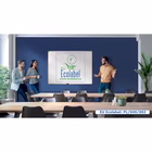 Immagine di Lavagna magnetica cancellabile smaltata cornice alluminio anodizzato, ecolabel, 120x90 cm, argento