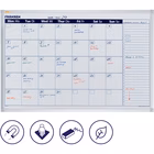 Immagine di Planner agenda mensile magnetico cancellabile a secco, 60 x 90 cm