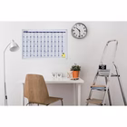 Immagine di Planner agenda annuale magnetico cancellabile a secco, 90 x 60 cm