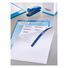 Immagine di Etichette adesive bianche in carta ecologica, 199,6x289,1mm, 1 etichetta per foglio, 15 fogli