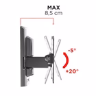 Immagine di Staffa muro flatstyle ftr 100