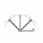 Immagine di Staffa muro flatstyle fr200