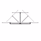 Immagine di Staffa muro flatstyle fdr600