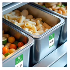 Immagine di Etichette alimentari AVERY giornaliere (venerdì) 25x25 mm colore verde