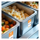 Immagine di Etichette alimentari AVERY giornaliere (sabato) 25x25 mm colore arancione