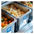 Immagine di Etichette alimentari AVERY giornaliere (lunedì) 40x56 mm colore blu