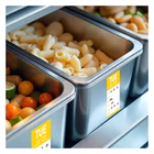 Immagine di Etichette alimentari AVERY giornaliere (martedì) 40x56 mm colore giallo