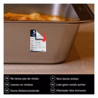 Immagine di Etichette alimentari AVERY giornaliere (domenica) 40x56 mm colore nero