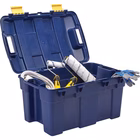 Immagine di Baule portaoggetti FELLOWES 40 litri colore blu/giallo