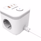 Immagine di Multipresa FELLOWES Power Cube tipo F colore bianco