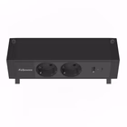 Immagine di Multipresa FELLOWES Power Desk 2 tipo F colore nero