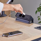 Immagine di Multipresa FELLOWES Power Desk 2 tipo F colore nero