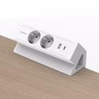 Immagine di Multipresa FELLOWES Power Desk 2 tipo F colore bianco