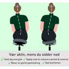 Immagine di Sgabello oscillante LEITZ ACTIVE COMFORT da seduta colore nero