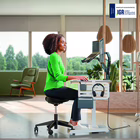 Immagine di Sgabello LEITZ ACTIVE COMFORT da seduta colore nero