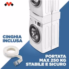Immagine di Kit giunzione colonna bucato plastica MELICONI Torre Extra L60 656112