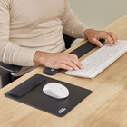 Immagine di Poggiapolsi da tastiera FELLOWES Breyta con microban colore nero