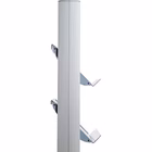 Immagine di Espositore da terra mobile PAPERFLOW CORNER 4 ripiani cm 33x38,5x167,8